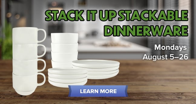Stack It Up Stackable Dinnerware